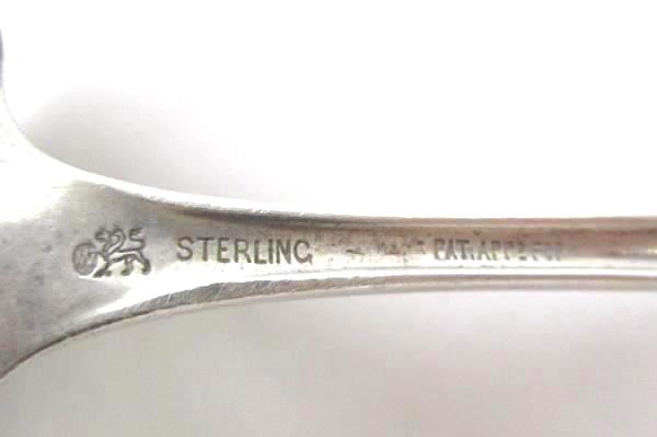Rare Whiting Sterling Silver Ladle Scalloped Square Bowl Gravy Cream Pat App