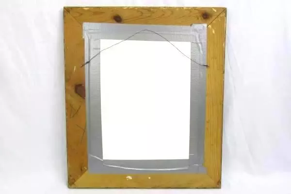 Bronze Brown Wood Framed Tamara Adams Yellow Madonna Canvas Print Portland OR