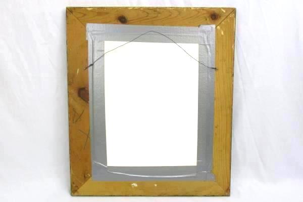Bronze Brown Wood Framed Tamara Adams Yellow Madonna Canvas Print Portland OR