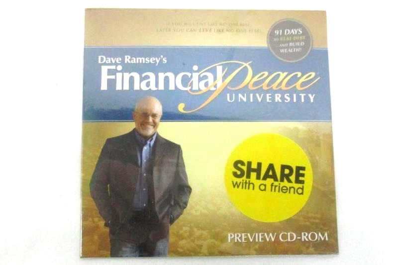 Preview CD-ROM from Dave Ramsey's Financial Peace University New Factory Sealed