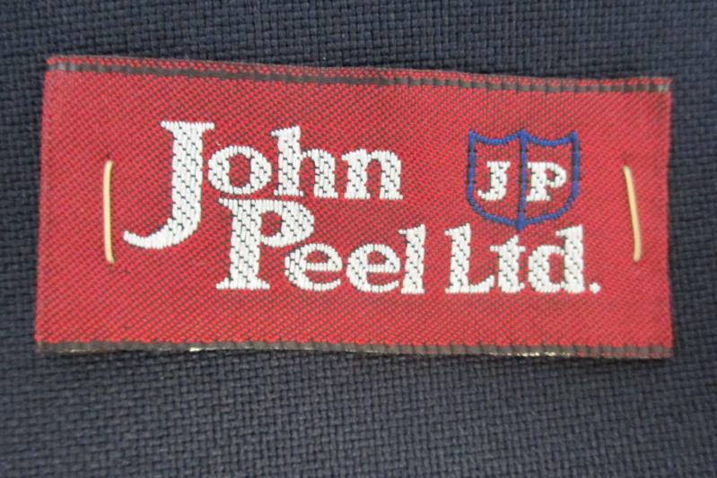 John Peel Men's Navy Blue 2 Button Blazer Sport Coat Jacket Size 44L With Tag