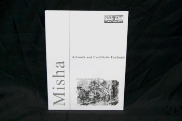 Misha Lenn Commonwealth in Bloom Seriolithograph Artwork and Certificate