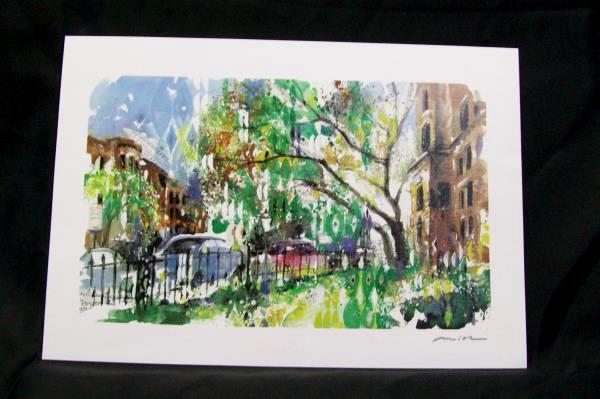 Misha Lenn Commonwealth in Bloom Seriolithograph Artwork and Certificate