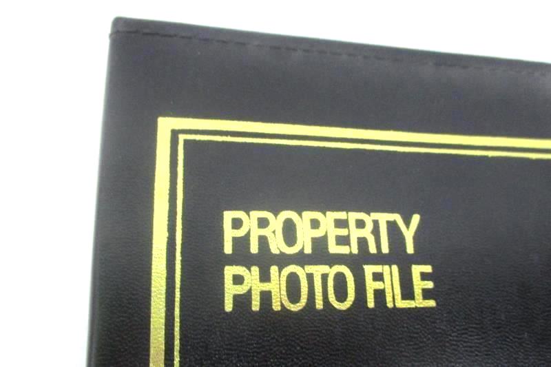 Three Ring Property Photo File For Recording Valuables