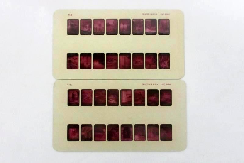 Vintage Panorama Colorslide Program Slides Featuring Italy Columbia Record Club