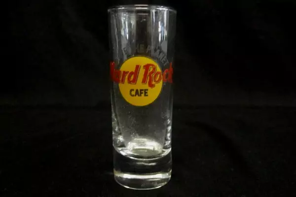Hard Rock Cafe Honolulu Tall Shot Glass Traditional Shooter Souvenir