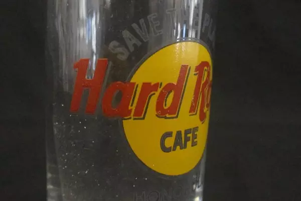 Hard Rock Cafe Honolulu Tall Shot Glass Traditional Shooter Souvenir