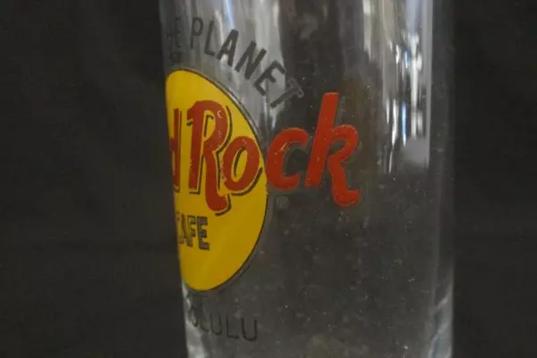 Hard Rock Cafe Honolulu Tall Shot Glass Traditional Shooter Souvenir