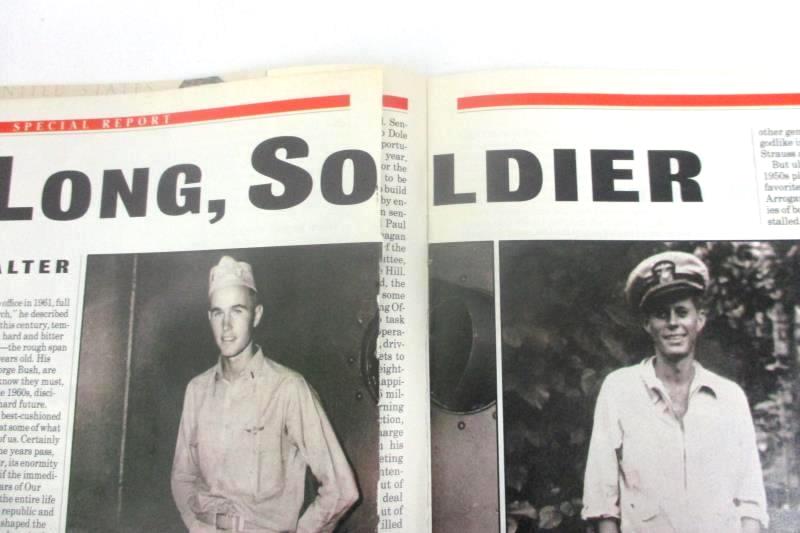Newsweek Magazine So Long Soldier The World War II Generation January 11 1993