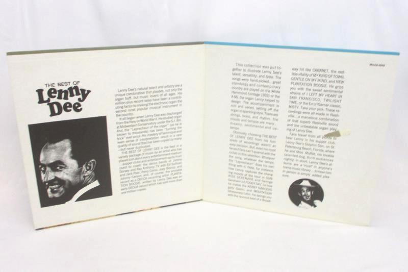 Lot Of 4 Lenny Dee Vinyl Records Organ Celebration Popular Dee-Mand Organ Magic
