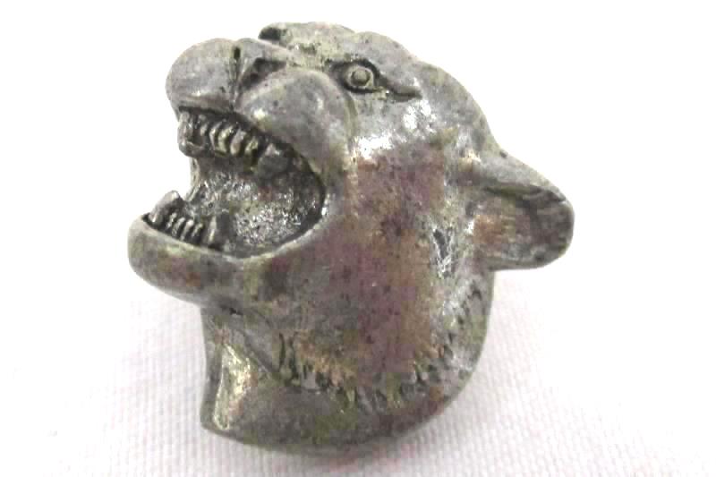 Cougar Head Pewter Pin Tie Tac Hat Lapel Vest Button
