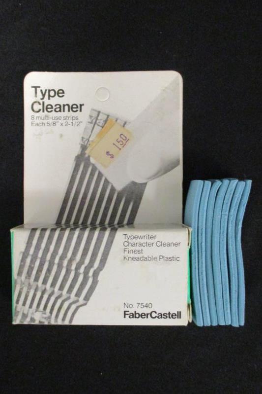 Vintage Type Cleaner Faber Castell No 7540 8 Multi Use Strips In Original Box