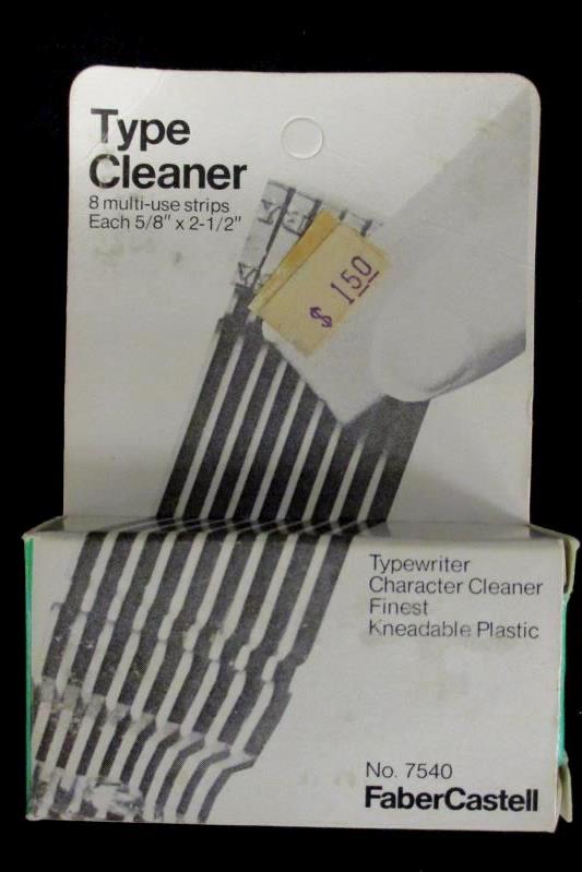 Vintage Type Cleaner Faber Castell No 7540 8 Multi Use Strips In Original Box