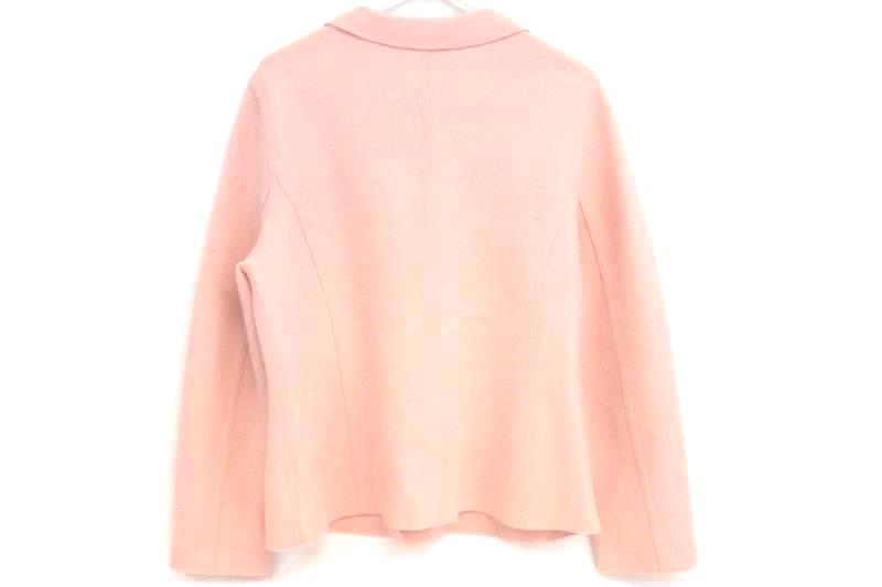 Valerie Stevens Women's Jacket Blazer 4 Button Woolrich Blend Light Pink Size 10