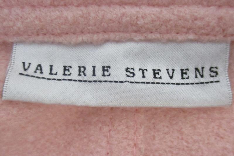 Valerie Stevens Women's Jacket Blazer 4 Button Woolrich Blend Light Pink Size 10