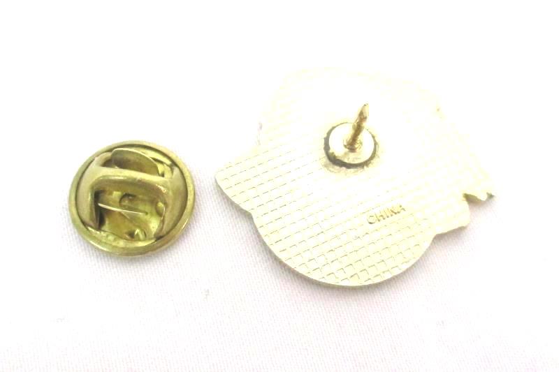 Vtg Red Hat Society Women's Metal Gold Tone Pin Jewelry Lapel Brooch
