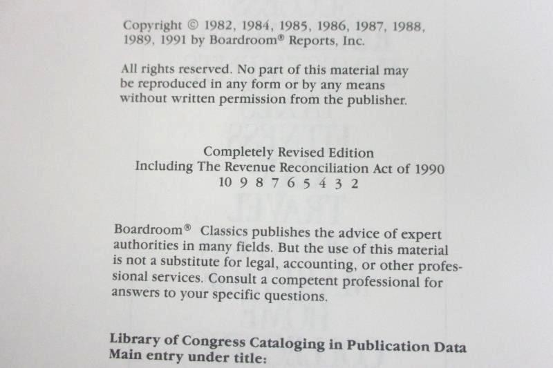 The Book Of Inside Information - 1990 Bottom Line Coffee Table Book