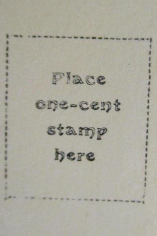 Vintage RPPC Postcard Carlin Studios Lady Steeplechase Pier Never Postmarked