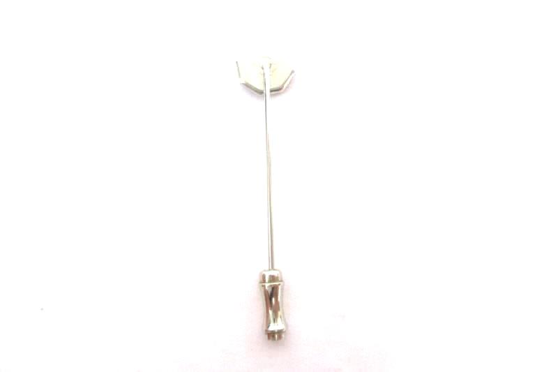 Vintage Swarovski Crystal 1988 Membership Stick Pin Blue Crystal Octagon Swan