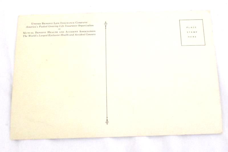 United Benefit Life Insurance Company Vtg Postcard Home Office Omaha Neb Unused
