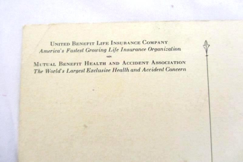United Benefit Life Insurance Company Vtg Postcard Home Office Omaha Neb Unused