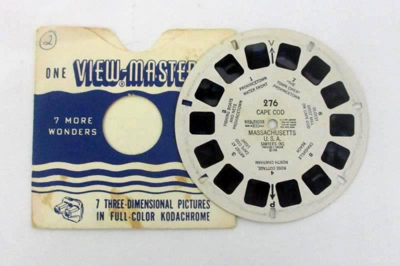 1948 Sawyer's View-Master Reel - Cape Cod #276 Massachusetts