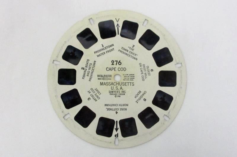 1948 Sawyer's View-Master Reel - Cape Cod #276 Massachusetts