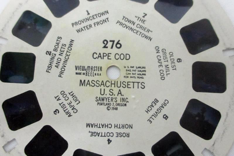 1948 Sawyer's View-Master Reel - Cape Cod #276 Massachusetts