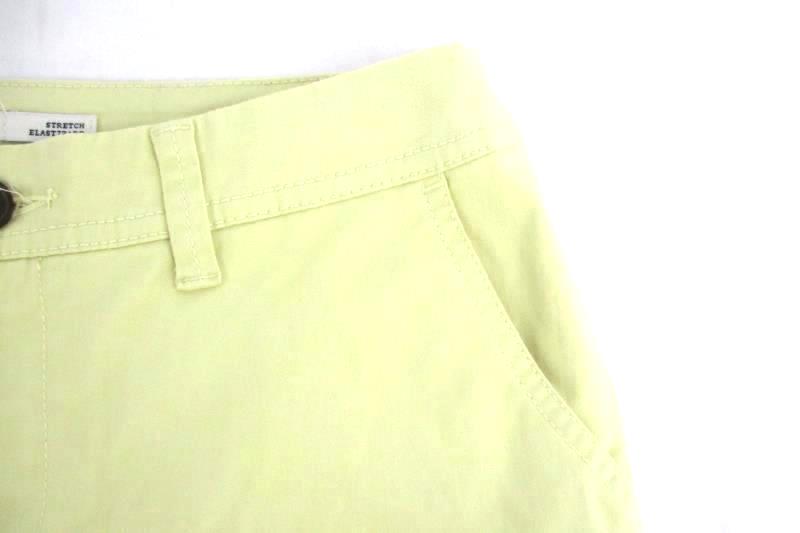 A New Day Women's Slim Stretch Pale Yellow Pants Straight Size 2 With Tag