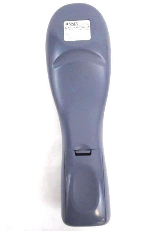 Jensen Universal 3 Remote Control Replacement JR300 Multi Function Gray