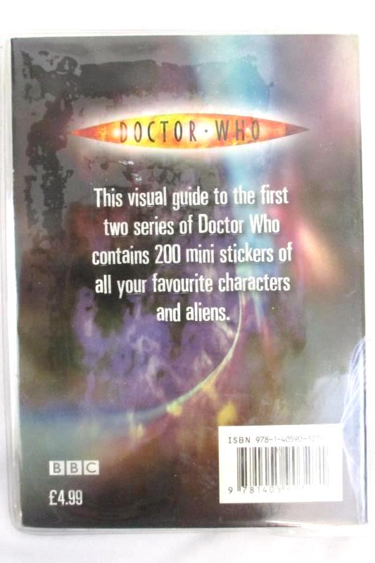 2007 BBC Doctor Who Mini Sticker Book 200 Sticker Collection