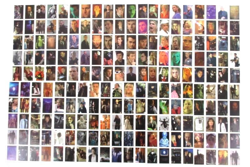2007 BBC Doctor Who Mini Sticker Book 200 Sticker Collection