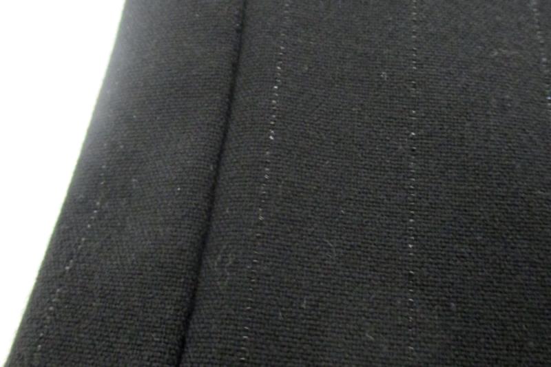 Spring Street Junior's Black Pinstriped Wide Leg Capri Dress Pants Sz 9 With Tag