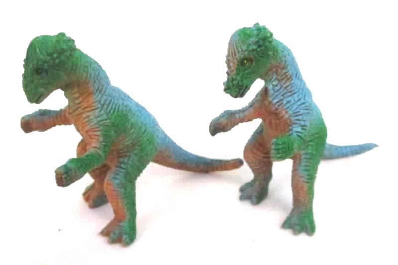 Lot of 7 Vintage UKRD Dinosaur Toy Figures T Rex Triceratops Dimetrodon 1992-93