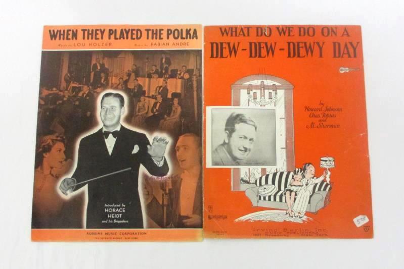 Four Pieces Of Vintage Piano Sheet Music That Old Gang Of Mine
