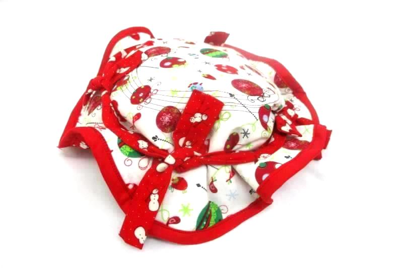 Christmas Decor Bowl Cozy Woman's Hat Shaped