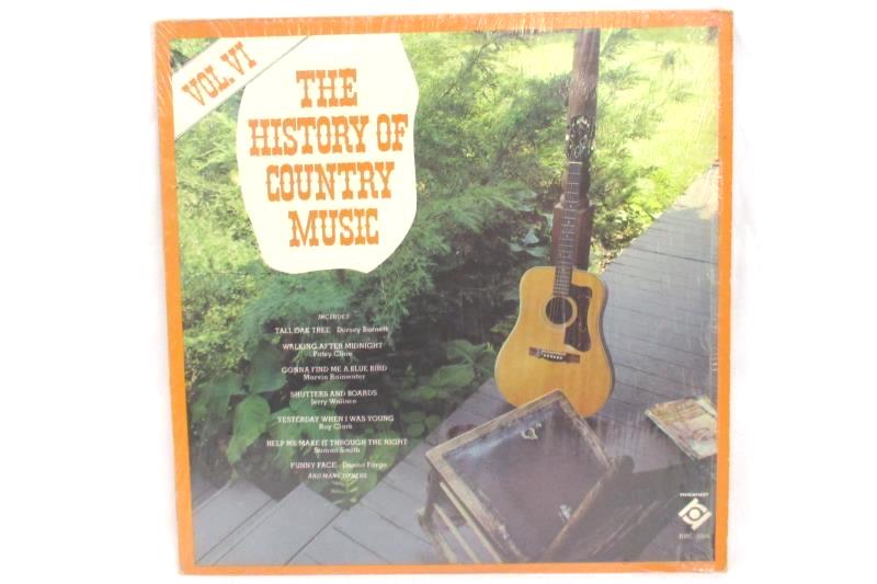 Set of 3 12 Inch Vinyl Records The History of Country Music Volumes Vol IV V VI