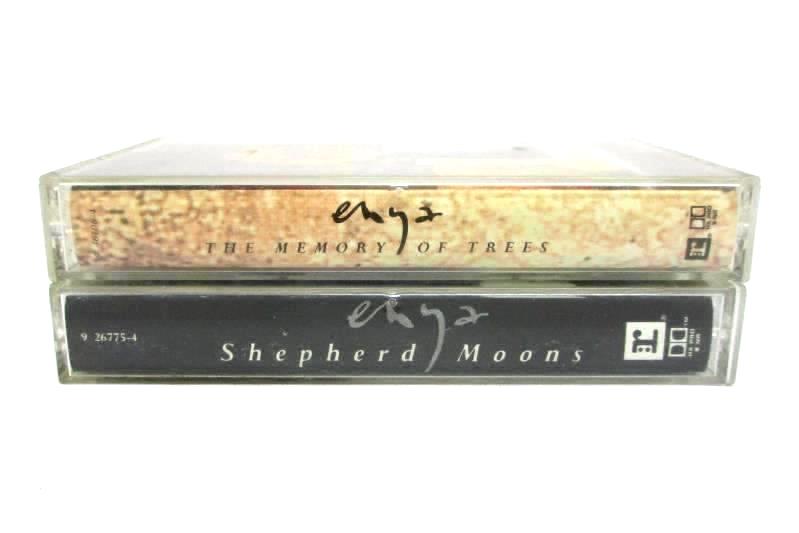 Lot of 2 Enya Cassette Tapes The Memory of Trees Shepherd Moon Reprise Records