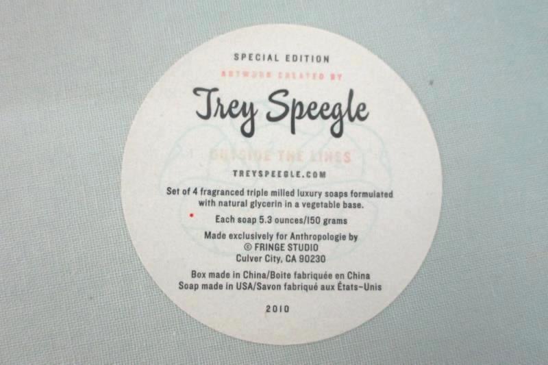 Mint Green Anthropologies Trey Speegle Outside The Lines Soap Box