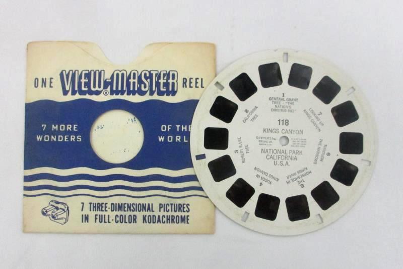 Vintage View Master Kings Canyon National Park California Reel 118