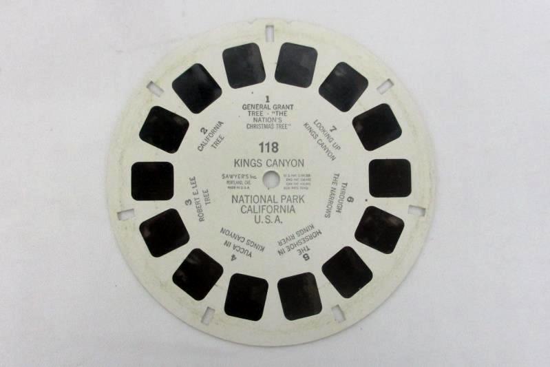 Vintage View Master Kings Canyon National Park California Reel 118