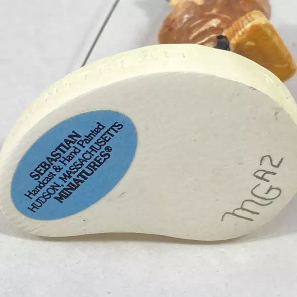 1947 Sebastian Miniature Trout Fisher Down Stream Figurine 6506