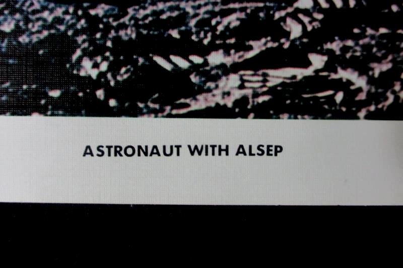 NASA Apollo 12 Historical Print Astronaut ALSEP On the Moons Surface 8 1/2 x 11