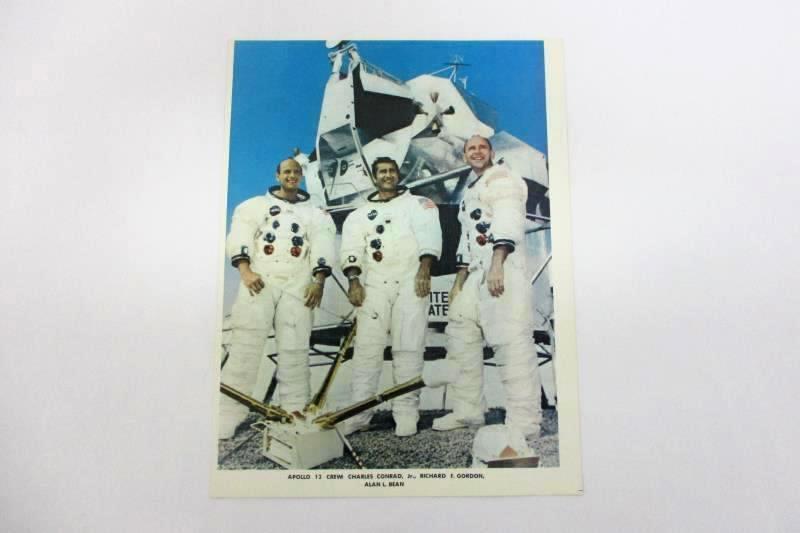 Historical Print Apollo 12 Astronauts Charles Conrad Jr Gordon Bean 8 1/2 x 11