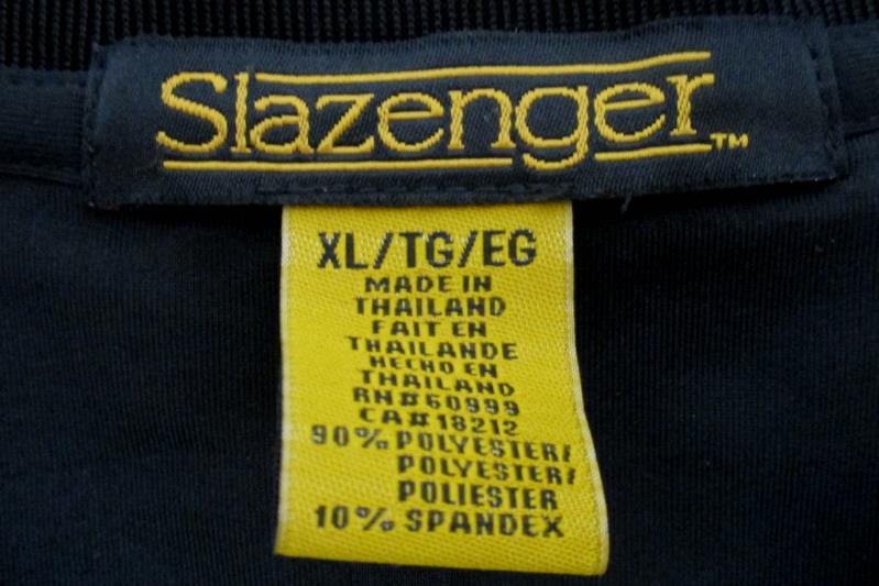 Slazenger Men's Athletic Pullover Vest Top Black V Neck Polyester Blend Size XL