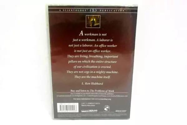 L Ron Hubbard The Problems Of Work 3 CD Set Sealed