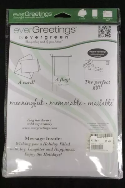 Lot of 2 everGreen everGreeting Meaningful Mailers Christmas Labrador Retriever