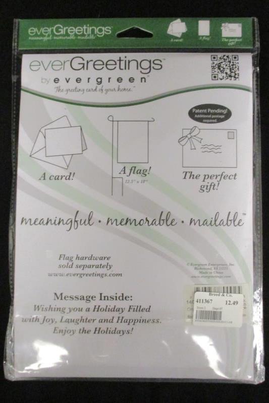Lot of 2 everGreen everGreeting Meaningful Mailers Christmas Labrador Retriever