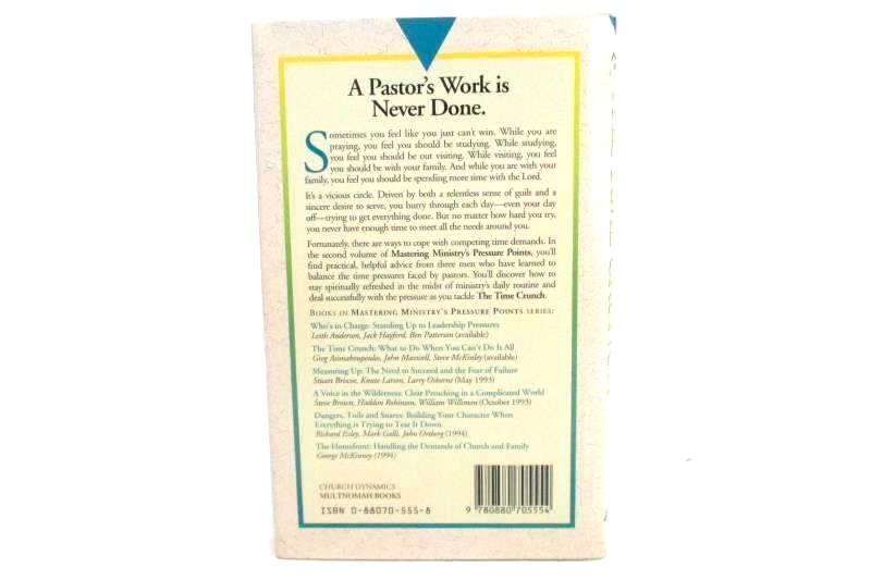 Time Crunch Mastering Ministry Maxwell Asimakoupoulos McKinley Hardcover
