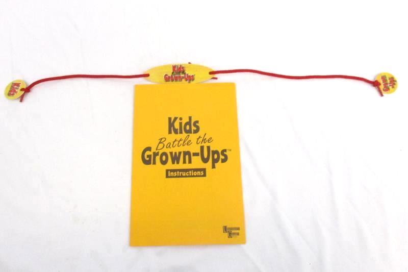 University Games Kids Battle The Grown Ups Board Game Trivia Ages 8 And Up Used